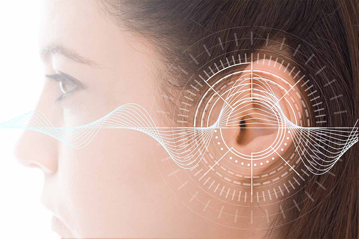 Tinnitus akustische Wahrnehmung von Ohrgeräuschen