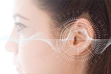 Tinnitus akustische Wahrnehmung von Ohrgeräuschen